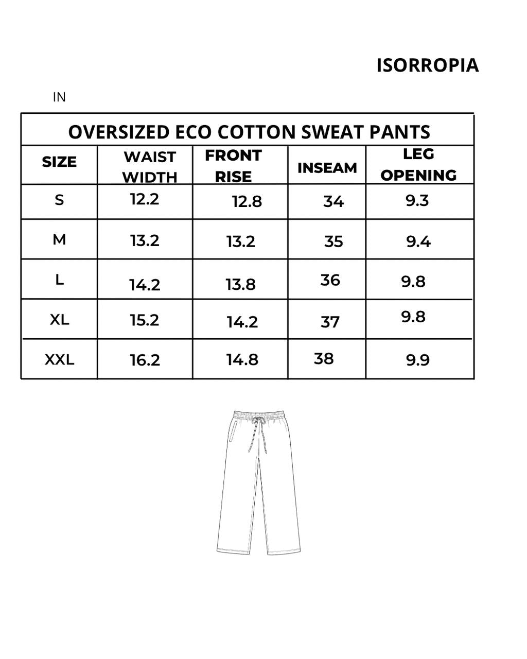Oversized Eco Cotton Pants