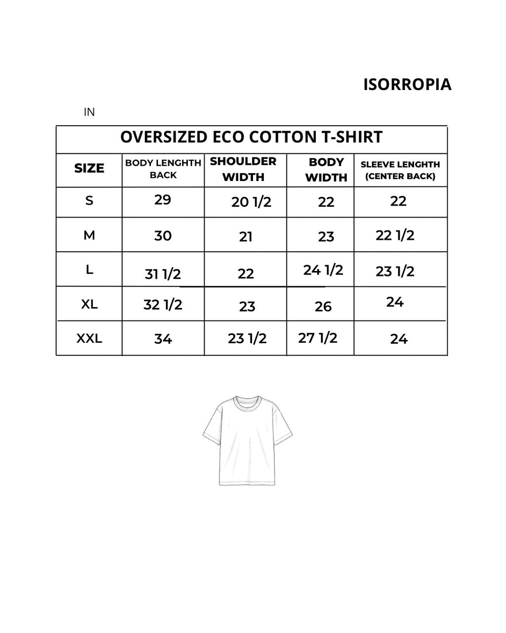 Oversized Eco Cotton T-Shirt